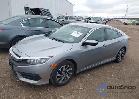 2018 Honda Civic Ex from USA, damaged, VIN 19XFC2F78JE017008